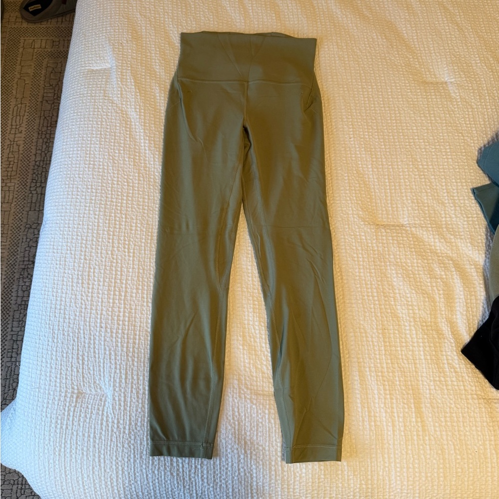 Green lululemon leggings